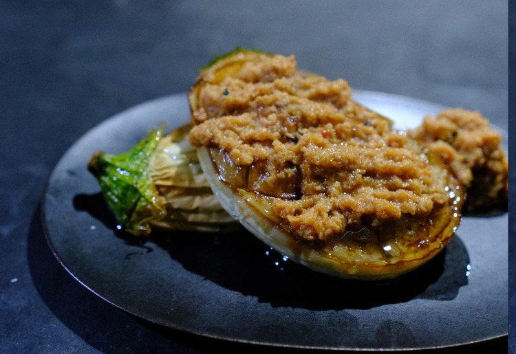 Eggplant Dengaku with Homemade Miso（なす田楽）